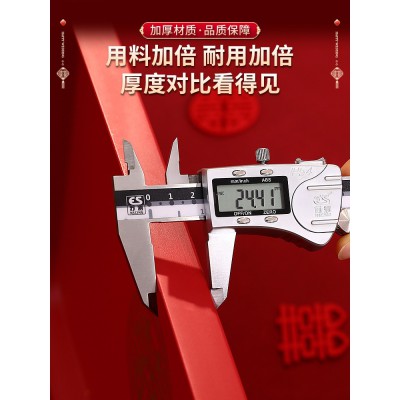 结婚托盘客厅用的红色敬酒敬茶果盘茶盘喜盘喜糖盘子婚礼用品大全图3
