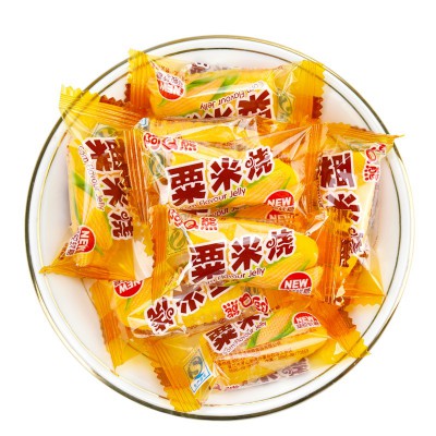 阿Q熊粟米烧玉米软糖怀旧糖果结婚婚礼喜糖糖果休闲零食散装批发图5