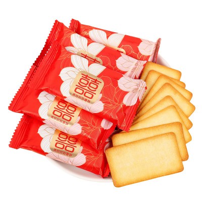 美好时刻喜饼结婚喜糖小饼干薄脆休闲零食散装喜字婚庆批发伴手礼图5