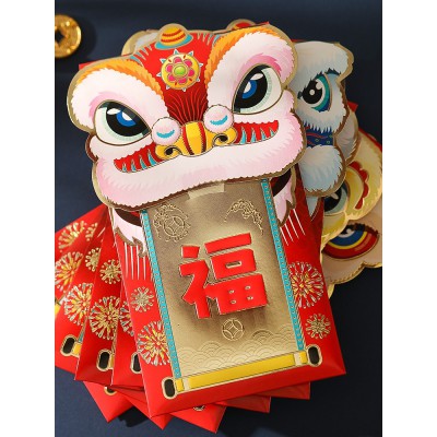 2023新款兔年新年快乐红包袋通用创意个性卡通新春节压岁钱利是封图2
