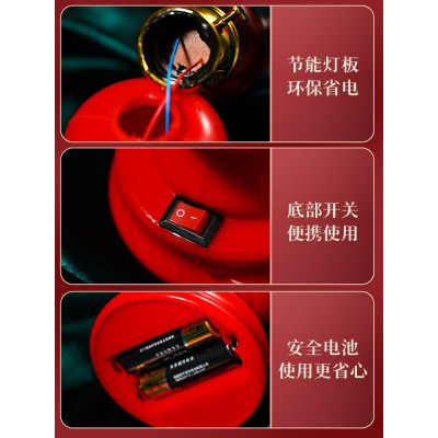结婚子孙灯婚礼喜灯婚房布置喜字台灯婚庆用品大全陪嫁长明灯一对图5