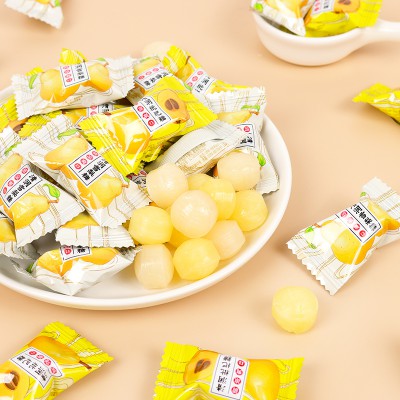 枇杷润喉糖清凉润喉雪梨休闲清新口气薄荷糖结婚喜糖散装批发网红图3