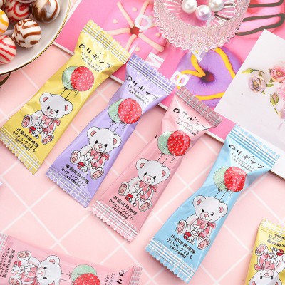 阿q熊棒棒糖糖果喜糖儿童零食品网红儿童牛奶水果混合口味批发图5