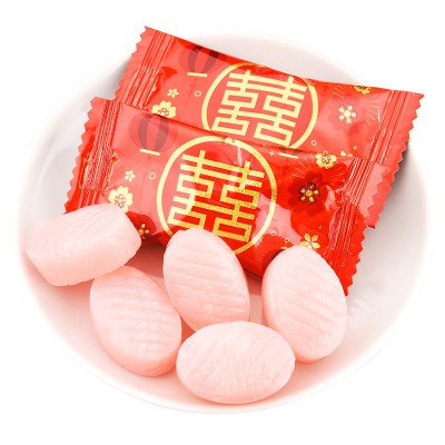 结婚喜糖散装家有喜事水果硬糖500g婚庆回礼婚礼糖喜糖批发糖果盒图2