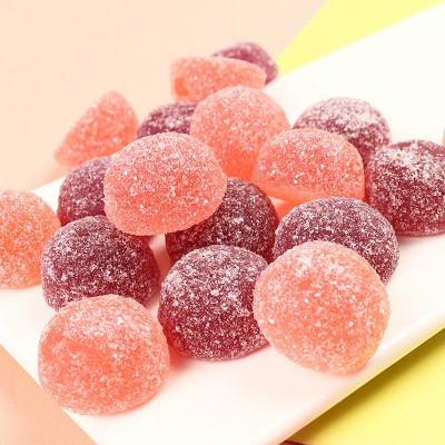 阿Q熊 果汁软糖蔓越莓水果味喜糖儿童网红零食品橡皮糖果批发散装图4
