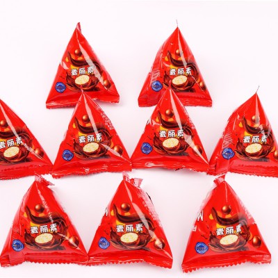 阿Q熊麦丽素黑巧克力豆夹心零食朱古力糖果送儿童（代可可脂）图3