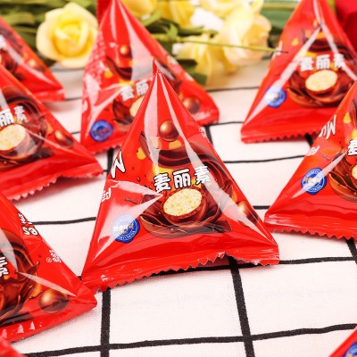 阿Q熊麦丽素黑巧克力豆夹心零食朱古力糖果送儿童（代可可脂）图5