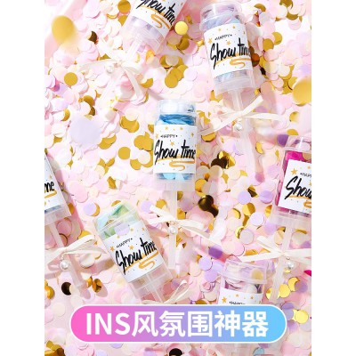婚礼喷花筒结婚小礼炮手推拧拉炮接亲用品大全生日小礼花弹推推乐图4