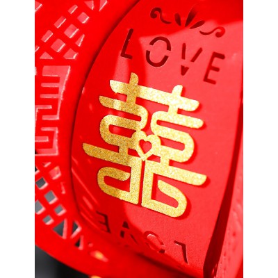 结婚灯笼喜字红灯笼中式大门口宫灯婚礼婚房装饰布置婚庆挂饰挂件图2
