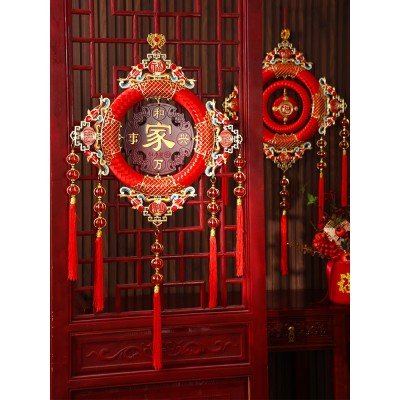 乔迁之喜装饰入宅新居布置中国结挂件福字入户门挂饰搬家仪式用品图4