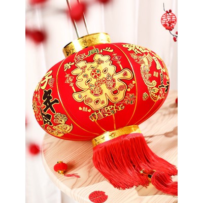 结婚灯笼喜字婚礼布置婚房装饰大门一对户外院子阳台挂饰婚庆用品图2
