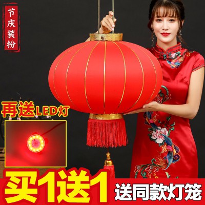 灯笼吊灯中国风大红灯笼大灯笼户外阳台红灯笼春节大门挂饰灯图3