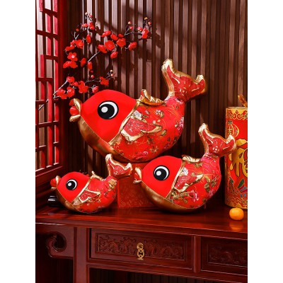 新年装饰品2023财神爷创意可爱家居客厅商场橱窗场景布置招财摆件图4
