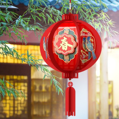 2023兔年新款灯笼挂饰过新年阳台挂件室内春节装饰diy布置用品图3