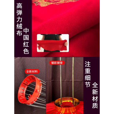 欢度佳节大红灯笼小区物业新年春节大门口装饰吊灯挂饰节日户外小图4
