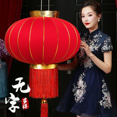 2023新款兔年红灯笼大门口挂饰过新年春节元旦家用场景布置小灯笼图3